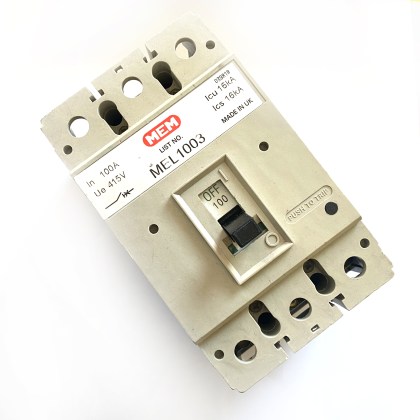 MEM MEL1003 Bill TLE1003 16Ka 100A 100 Amp 3 Pole Phase MCCB Circuit Breaker